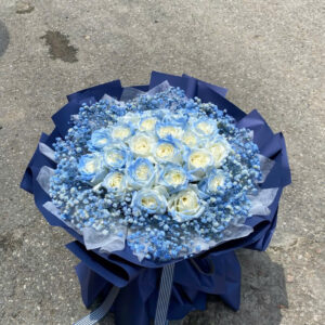 Soap flower bouquet 04