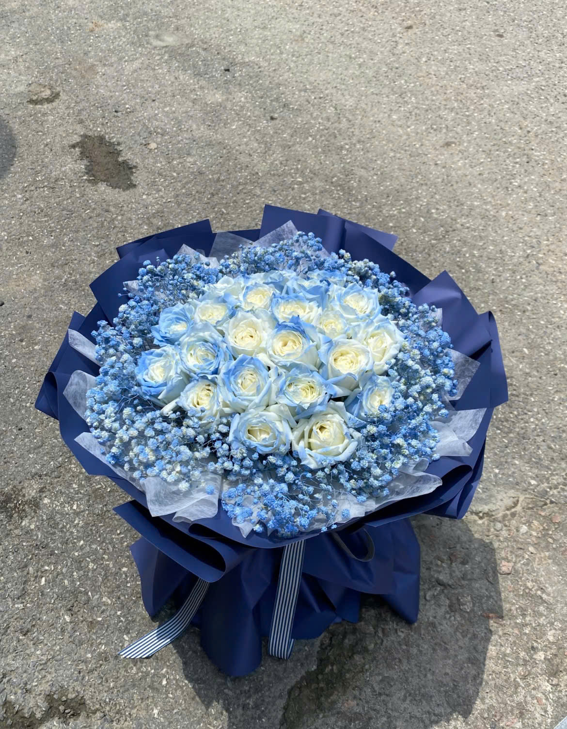 Soap flower bouquet 04