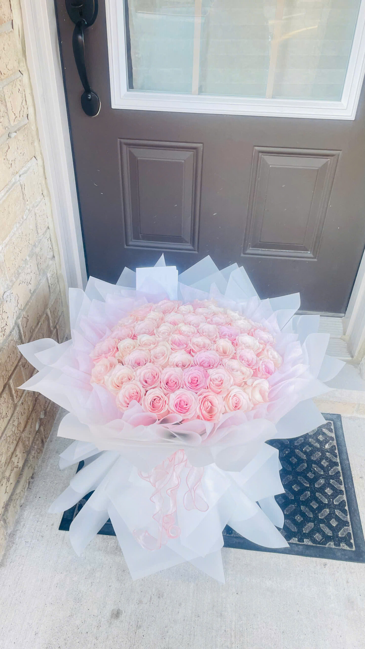 Soap flower bouquet 15
