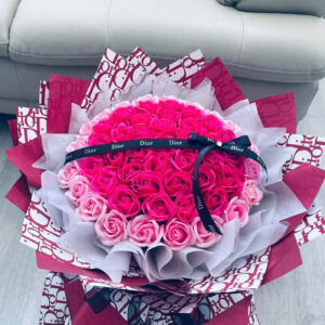 Soap flower bouquet 20