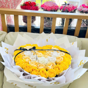 Soap flower bouquet 24