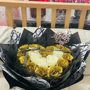Soap flower bouquet 35