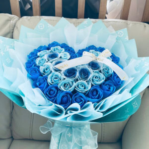 Soap flower bouquet 25