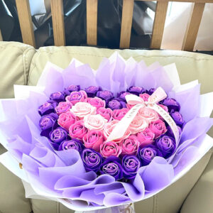 Soap flower bouquet 27