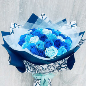 Soap flower bouquet 32