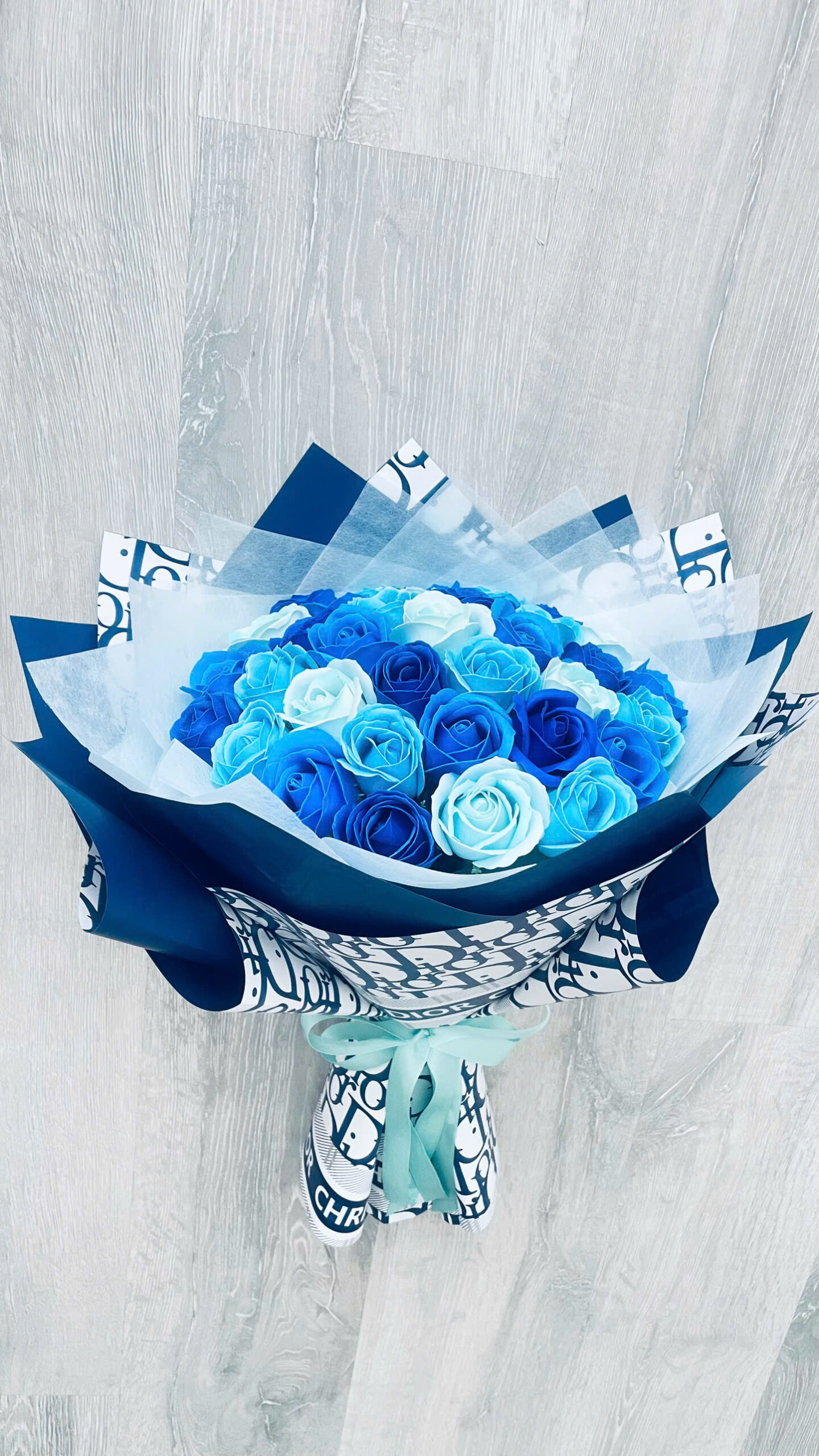 Soap flower bouquet 32